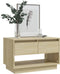 vidaXL - Tv-meubel - 70x41x44 - cm - bewerkt - hout - sonoma - eikenkleurig