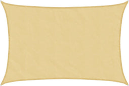 vidaXL - Zonnezeil - 6x5 - m - 100% - polyester - oxford - zandkleurig
