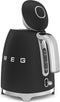 Smeg KLF03BLMEU - Waterkoker - 1,7L 2400W - Mat zwart
