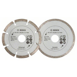 Bosch Accessories Dia-SS Turbo 115mm 2 stuks