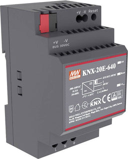 Mean Well KNX-20E-640 DIN-rail netvoeding 30 V/DC 640 mA 19.2 W Aantal uitgangen: 1 x Inhoud: 1 stuk(s)