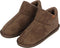 45/46 Taupe Heat Essentials Heren Suede Huis Sloffen