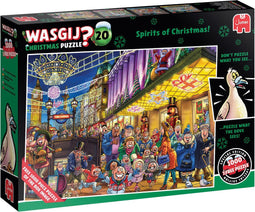 Wasgij (2023) - Christmas 20 - Geesten van Kerstmis Puzzel 2x 1000 stukjes