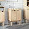 vidaXL - Wastafelkast - OTTA - 59x40x80 - cm - massief - grenenhout