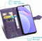 iMoshion Hoesje Geschikt voor Xiaomi Redmi Note 9T (5G) Hoesje Met Pasjeshouder - iMoshion Mandala Bookcase - Paars