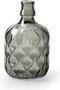 Fles 'dotty' smoke h19 d11 cm