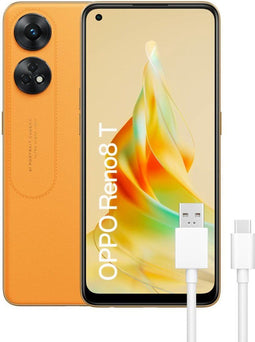 OPPO Reno8T - Smartphone - 128 GB - 6,43" - Oranje