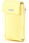 GUESS Picnic Mini Crossbody Bag - Schoudertas voor smartphone - 3 vakken - Lemon