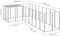 vidaXL - Hondenkennel - 6,05 - m² - staal - zilverkleurig