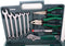 Mannesmann - Gereedschapskoffer Gevuld - 176-delig - 6,6 kg - Groen