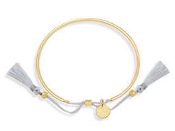 Scmyk BG-261 - Armband - Goud plated met gevlochten sluiting - Goudkleurig