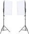 vidaXL - Studiolampen - 2 - st - professioneel - 40x60 - cm