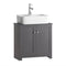 SoBuy 2-Laags opbergkast - 60 x 29 x 60cm - Grijs