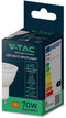 V-TAC VT-292-N - LED Spot Light - GU10 7.5W 445 Lumen 6500K IP20 Wit