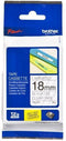 Brother TZE-141 - Lettertape - 18 MM - zwart op transparant