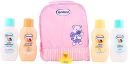 Roze Nenuco tas met 4 producten | Nenuco Cologne | Nenuco Shampoo | Nenuco Bodymilk | Nenuco Bad & Douchegel