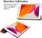 imoshion iPad 9e/8e/7e generatie - Trifold Bookcase - Auto-wake functie - Rood