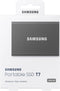 Samsung Portable SSD T7 - Externe SSD - 500GB - Grijs