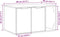 vidaXL - Kattenbakkast - 80x50x45 - cm - bewerkt - hout - bruin - eikenkleurig