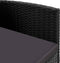 vidaXL - Tuinstoelen - 2 - st - poly - rattan - zwart