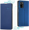 iMoshion Hoesje Geschikt voor Xiaomi Redmi Note 10 (4G) Hoesje Met Pasjeshouder - iMoshion Slim Folio Bookcase - Donkerblauw