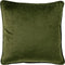 Dutch Decor BASIL - Sierkussen velvet Chive 45x45 cm - groen - Inclusief binnenkussen