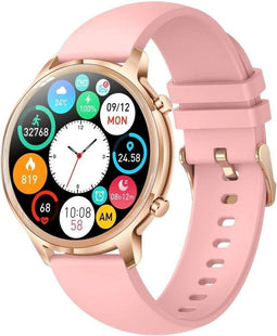 Manta Kelly - Smartwatch - Accelerometer Hartslagsensor Oximeter - Goud