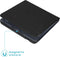 imoshion E-reader Hoesje - Geschikt voor Kobo Libra 2 - Slim Hardcase Sleepcover Bookcase met stand - Zwart