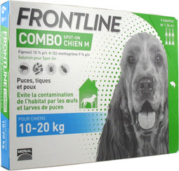 FRONTLINE Hondencombo 10-20kg - 6 pipetten