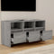 vidaXL - Tv-meubel - 102x37,5x52,5 - cm - bewerkt - hout - grijs - sonoma - eikenkleur