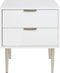 Nachtkastje met 2 lades SOHO Wit