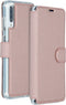 Accezz Hoesje Geschikt voor Samsung Galaxy A70 Hoesje Met Pasjeshouder - Accezz Xtreme Wallet Bookcase - Roze