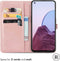 imoshion Hoesje Geschikt voor Oppo Reno 8 Lite Hoesje Met Pasjeshouder - imoshion Mandala Bookcase - Rosé Goud