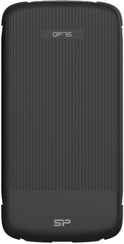 Silicon Power QP75 - Powerbank 10000mAh - Laadt 2 apparaten tegelijk op - Zwart