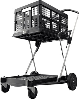 Inklapbare trolley CLAX® incl. vouwkrat, 46 l