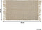 ADABAG - Laagpolig vloerkleed - Beige - 50 x 80 cm - Katoen