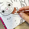 SES - Doe kleurboek diamonds 3 in 1 - vrolijke illustraties