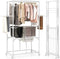Coast Droogrek Zilver – Opvouwbaar Aluminium Wasrek met Wielen en Verwijderbare Plank – 94 x 54 x