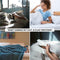 Homewell Verduisteringsdoek 90x200cm - Raamfolie Verduisterend - Blackout - Anti Inkijk, Isolerend