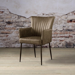 SIDD Toledo armchair - Savannah light brown 1049