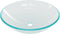 vidaXL - Wastafel - met - kraan - en - pop-up - afvoer - gehard - glas - transparant