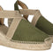 Toni Pons Tona - Dames Espadrilles - Suède - Khaki - Maat 35