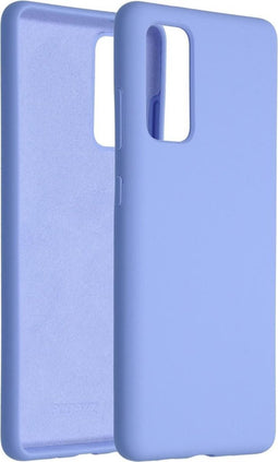 Accezz Hoesje Geschikt voor Samsung Galaxy S20 FE Hoesje Siliconen - Accezz Liquid Silicone Backcover - paars