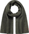 Barts Wilbert Scarf - Sjaal Heren - Fijn gebreid - Groen