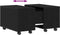 vidaXL - Salontafel - Zwarte - Eik - 60x60x38 - cm - Geengineerd - Hout