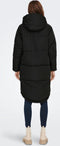 ONLY ONLGABI - Oversized Long Coat - Lange nylon jas met capuchon - Maat L