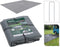 Camping Vloermat - 250 x 300 cm - Waterdoorlatend en Opvouwbaar - Grijs