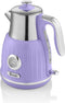 Swan Retro Waterkoker – 1,5 Liter Inhoud – Paars