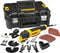 DeWalt DWE315KT - Multitool - 300W 22000 tpm - met koffer en 23-delige accessoireset