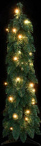 vidaXL - Kunstkerstboom - met - verlichting - 45 - LED's - 90 - cm